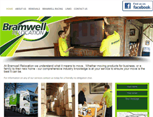 Tablet Screenshot of bramwellrelocation.com